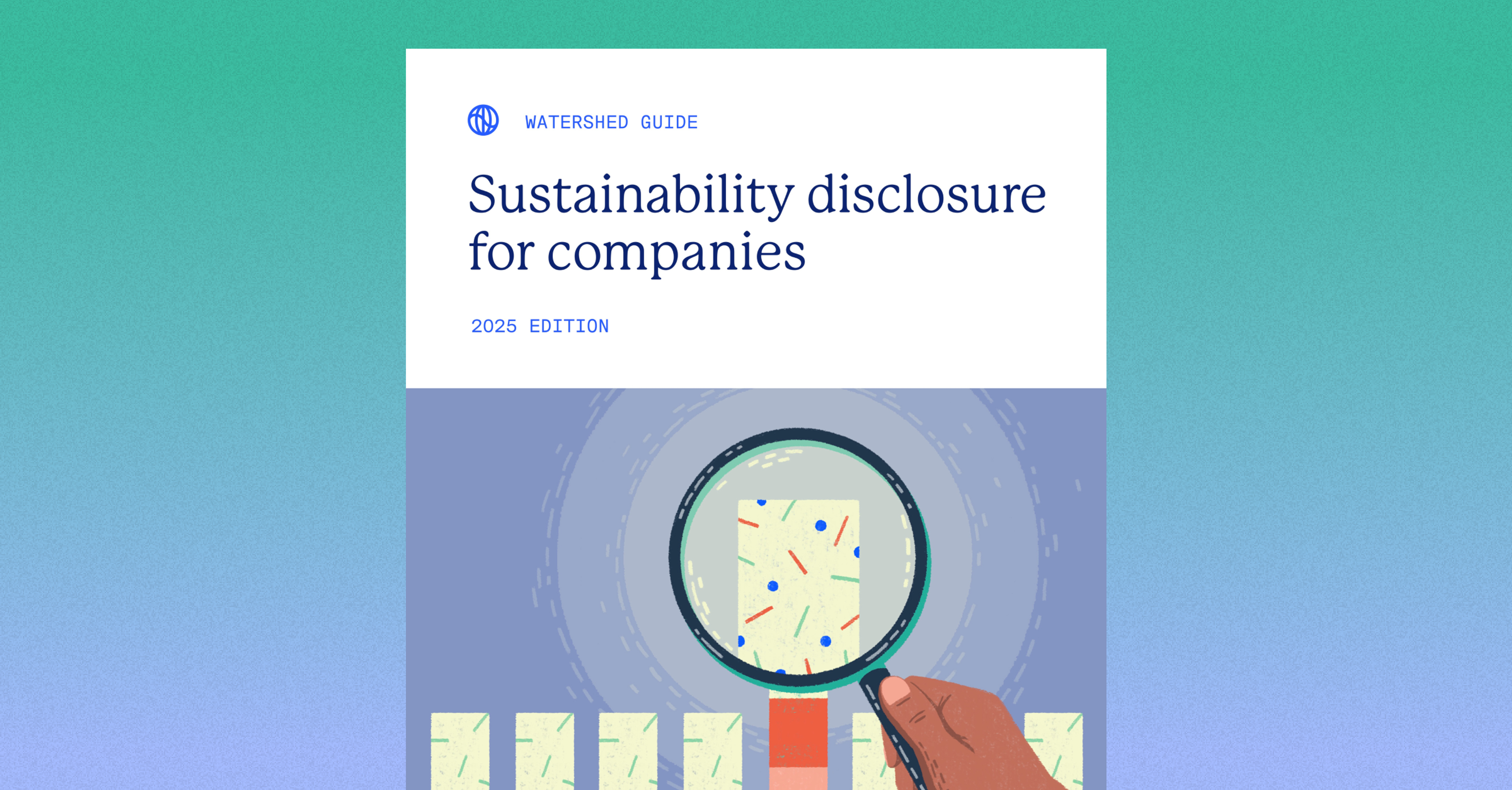 Cover of ESG Disclosure Guide 2025 PDF