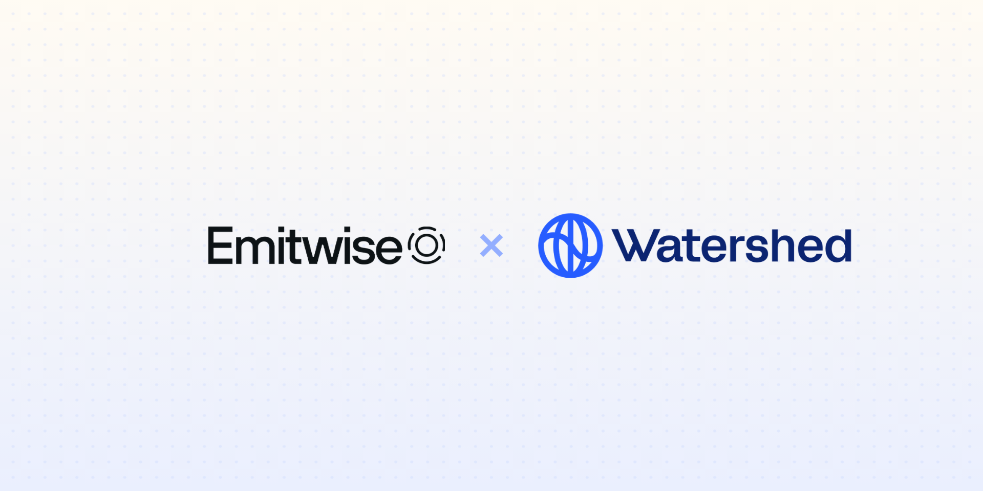Emitwise and Watershed logos