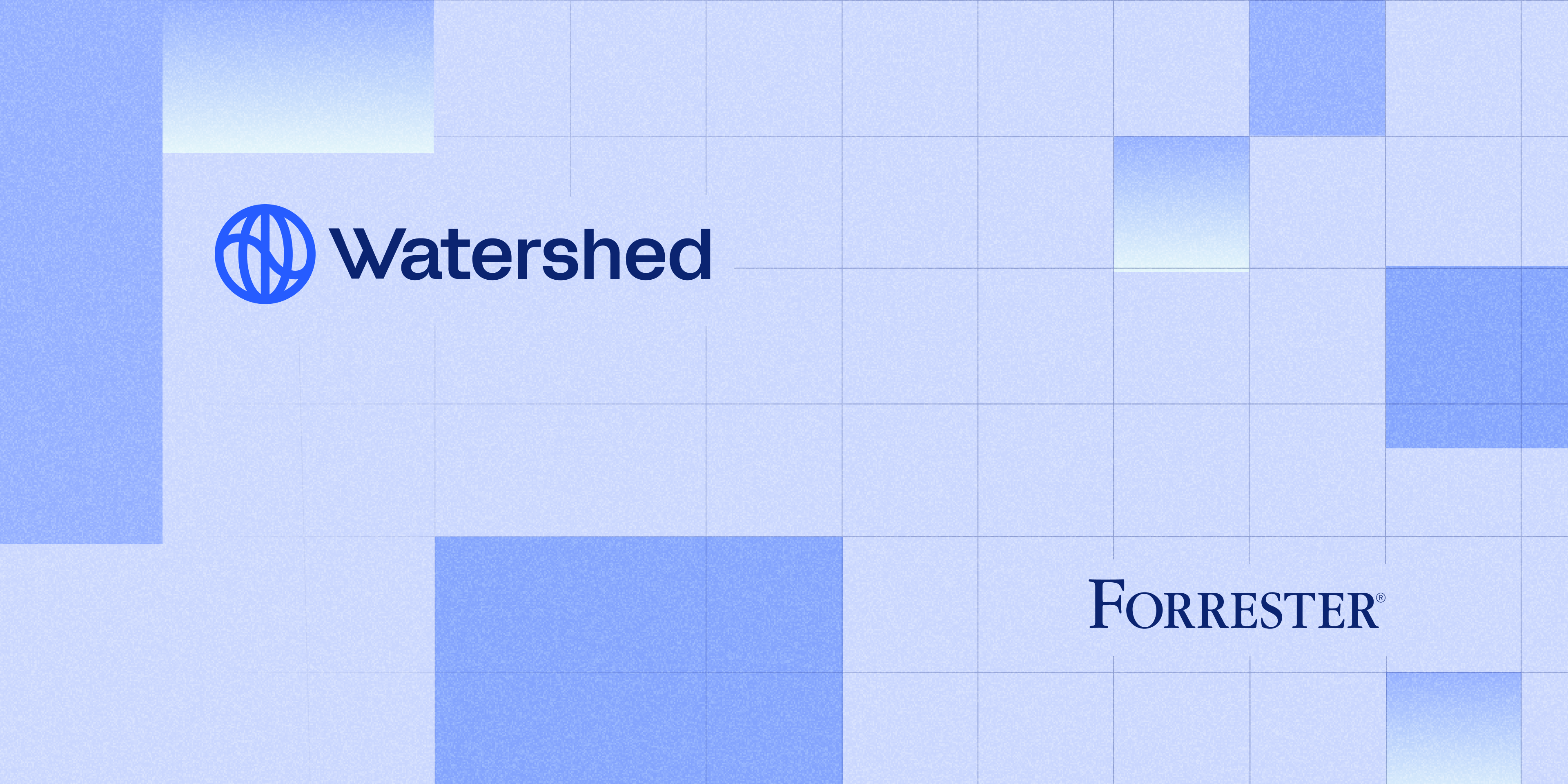 Watershed and Forrester logos