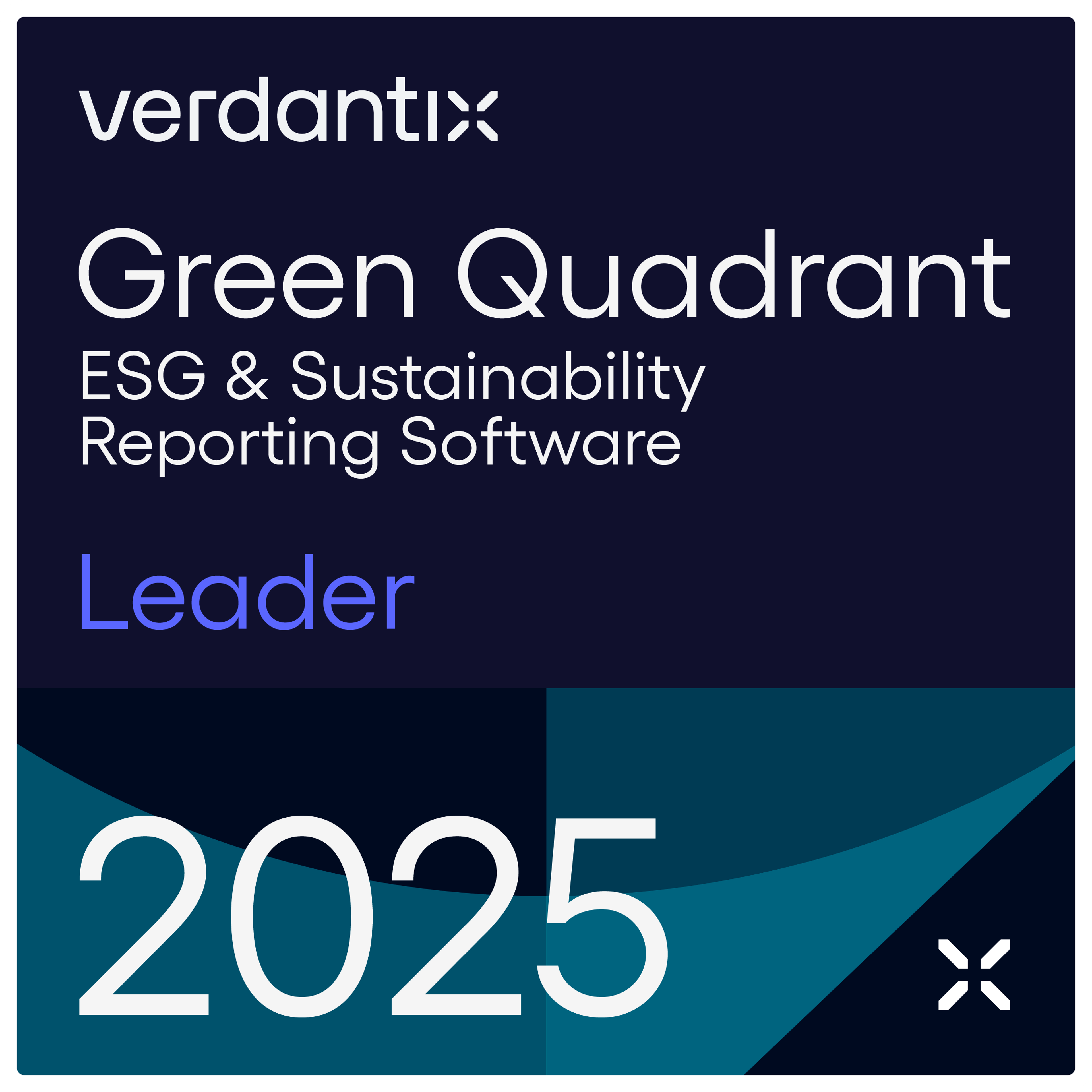 Verdantix Green Quadrant ESG & Sustainability Reporting Software Leader 2025