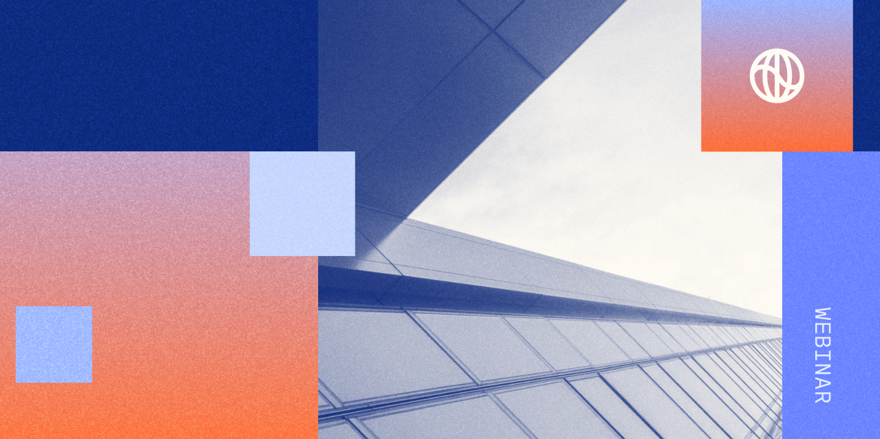 an image of a skyscrape, advertising a webinar for private equity on how to drive decarbonization in their portfolio companies