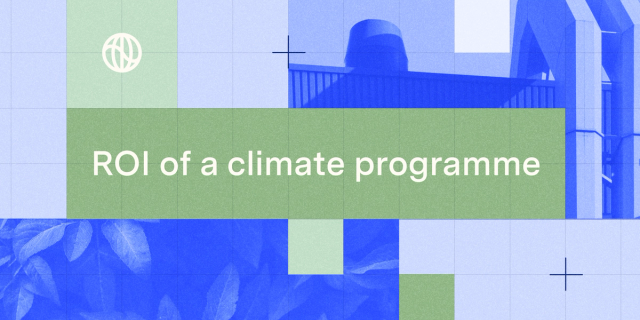The business value of a climate program – Watershed