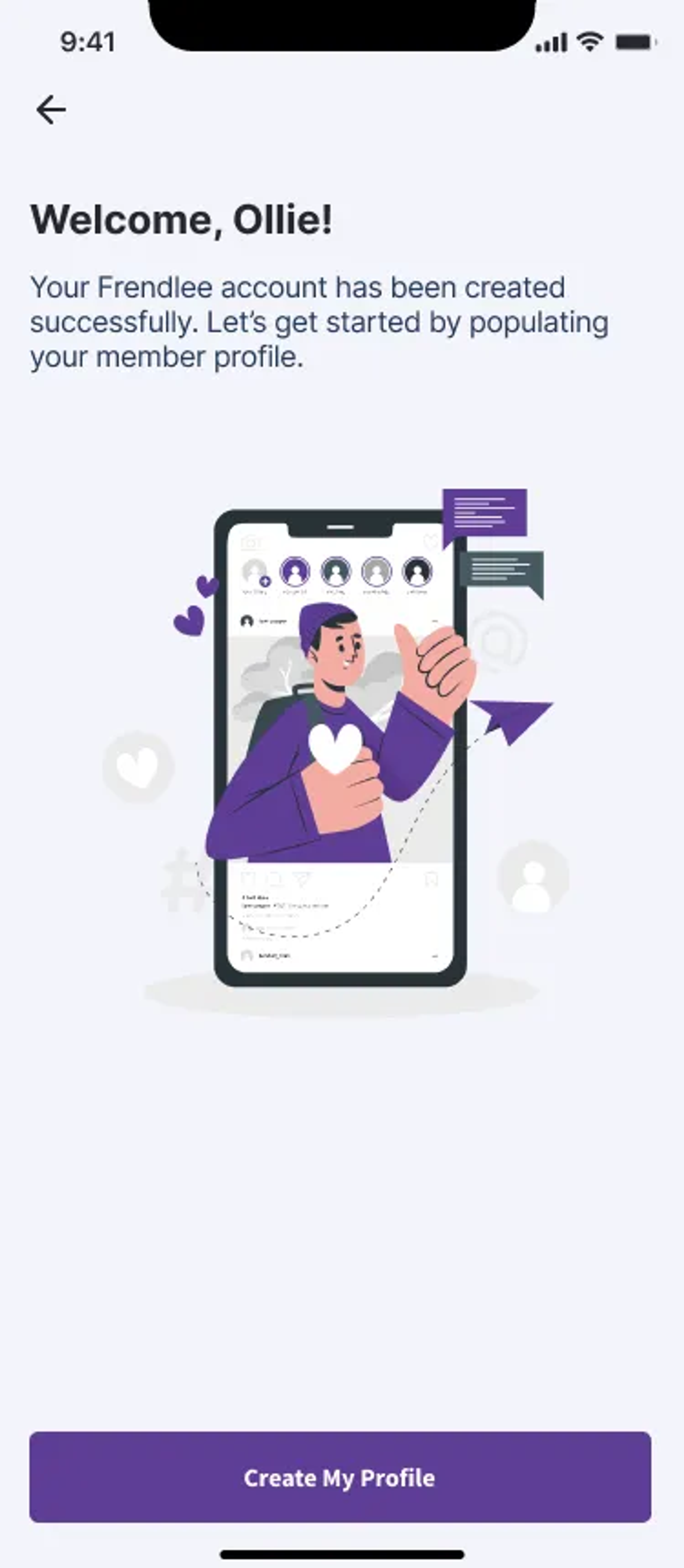 Community Feed with Native Inline Check-In Form