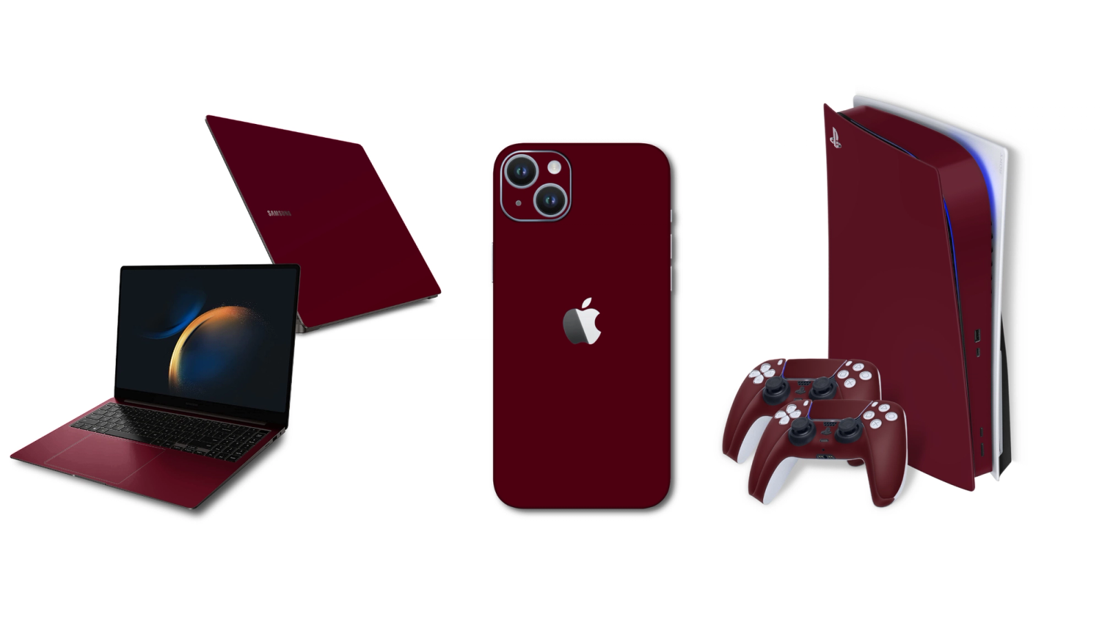 unicolor burgundy Main preview