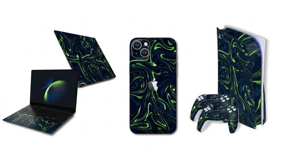 distortion green
