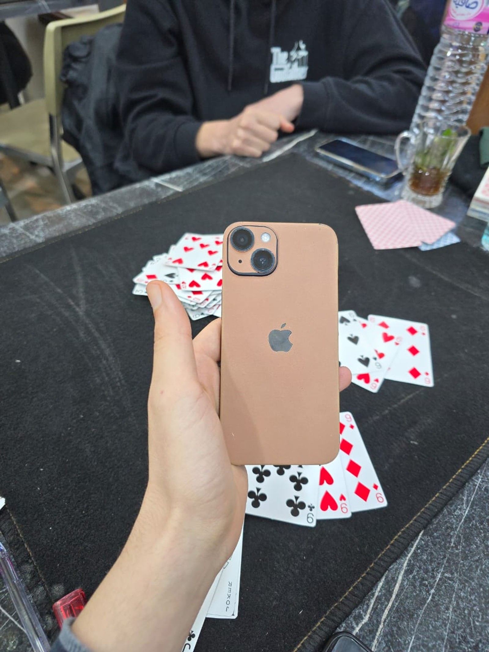 unicolor brown (coffee) on iphone 14