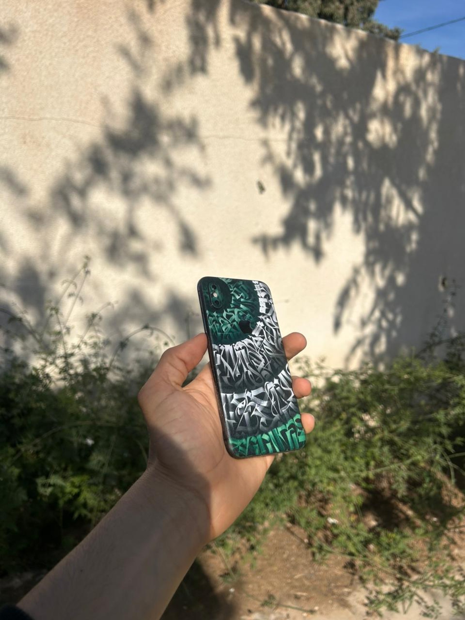 calli green on iPhone XS