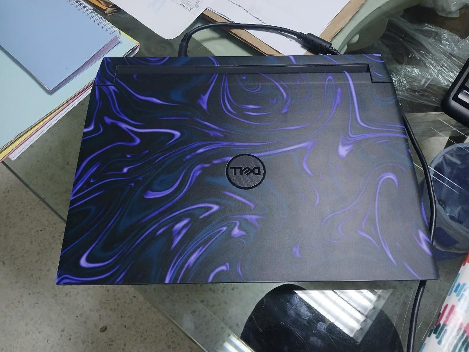 distortion purple on Dell G15 5510/G15 5511 Gaming