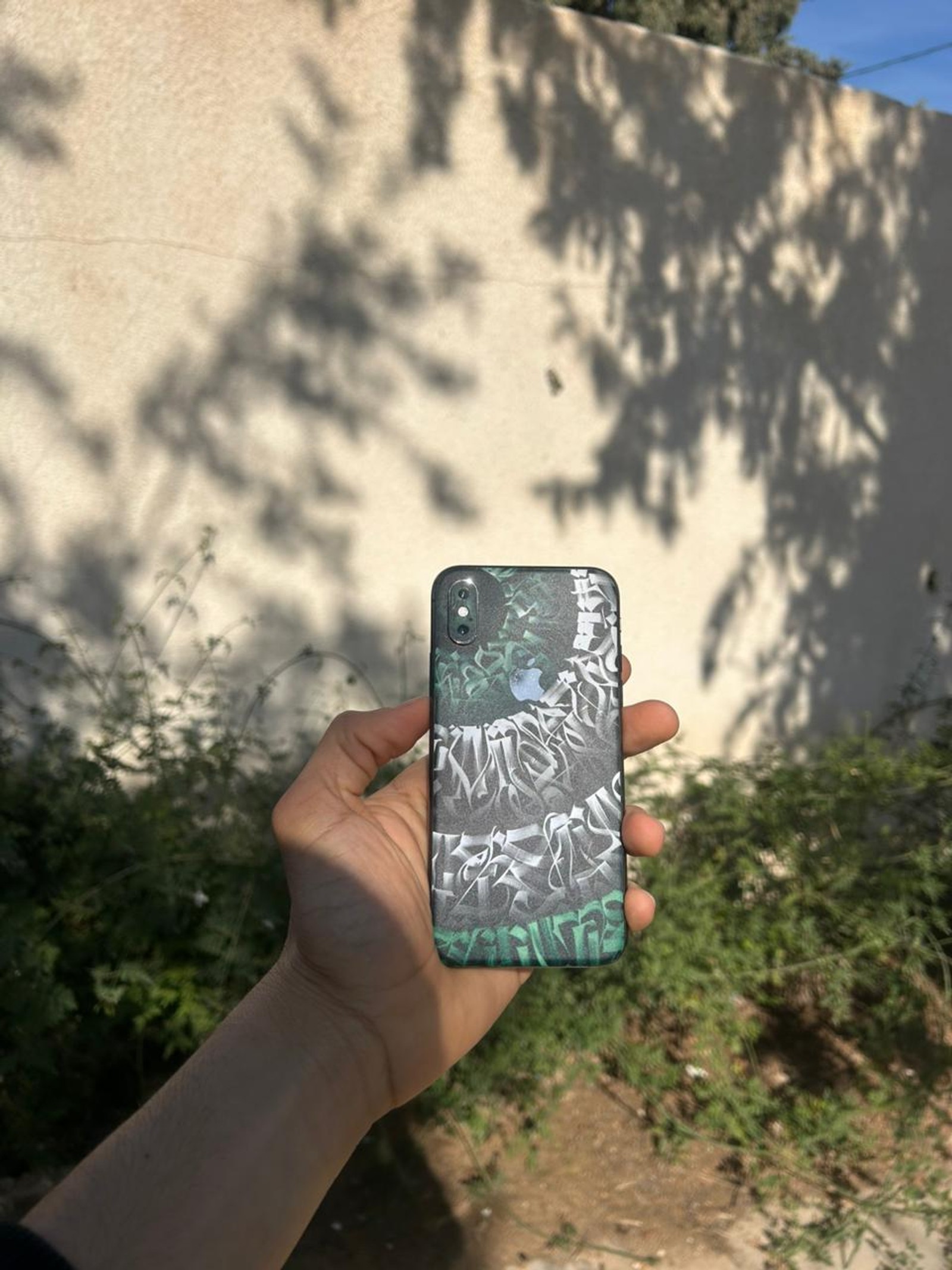calli green on iPhone XS