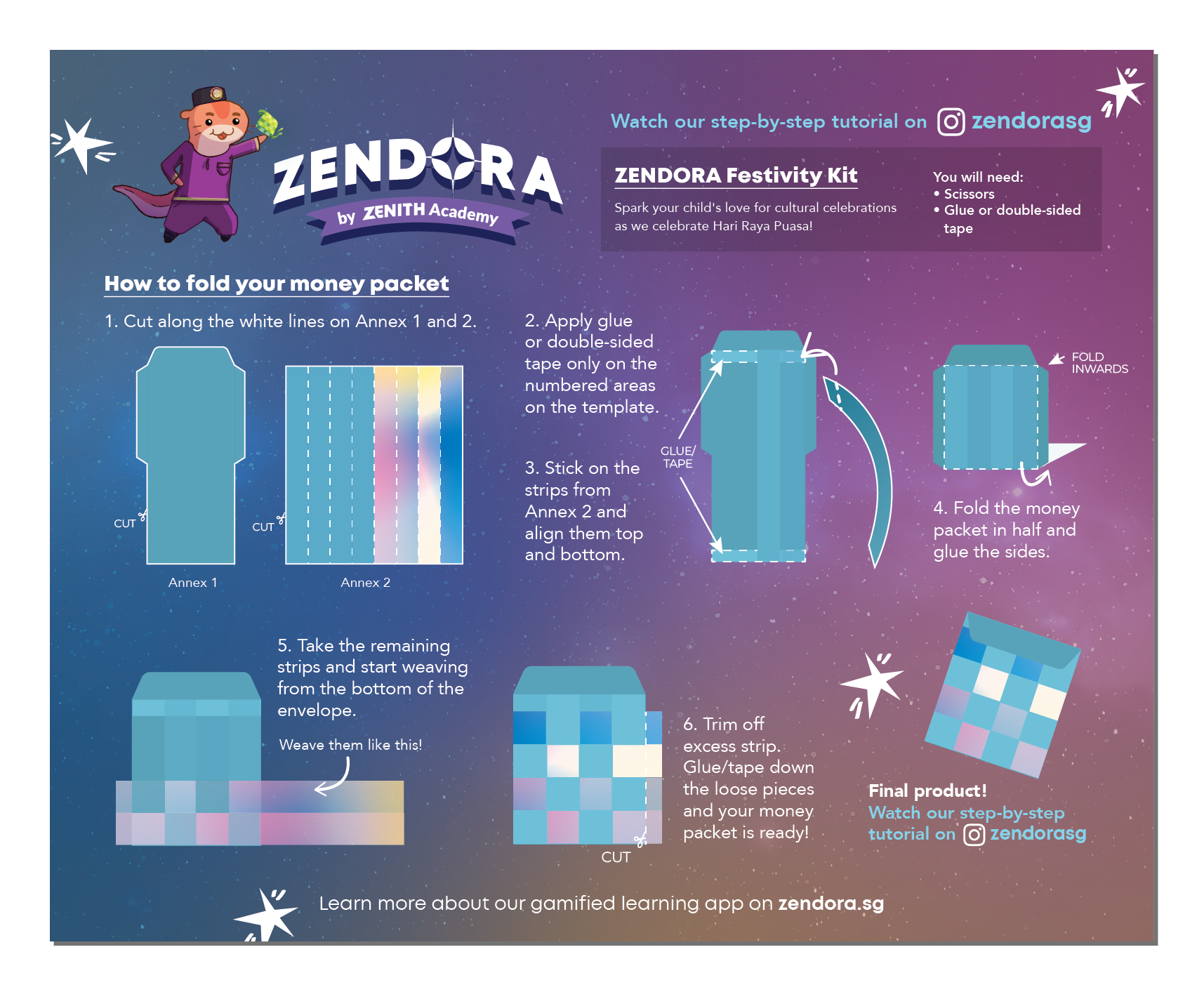 Foldable Money Packet