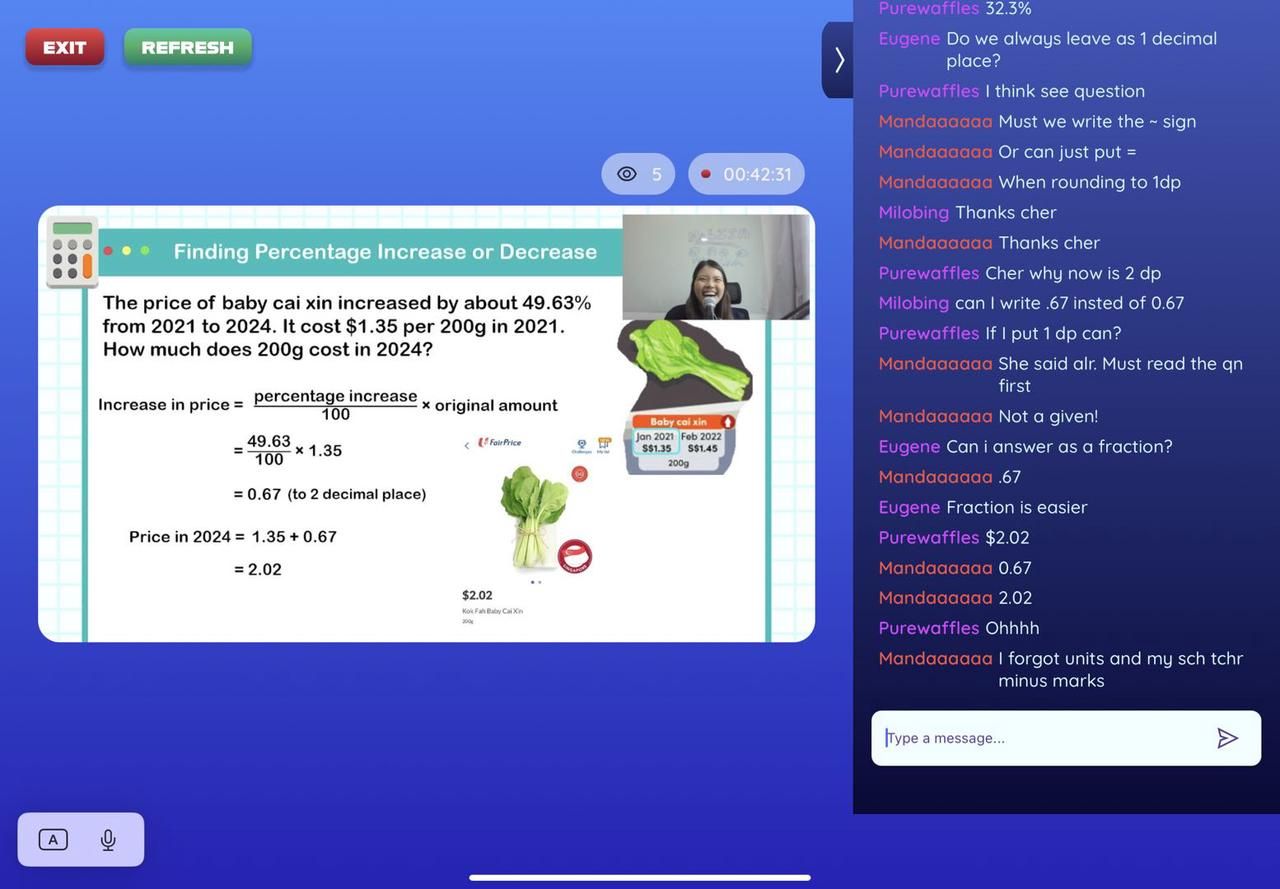 Math Livestream
