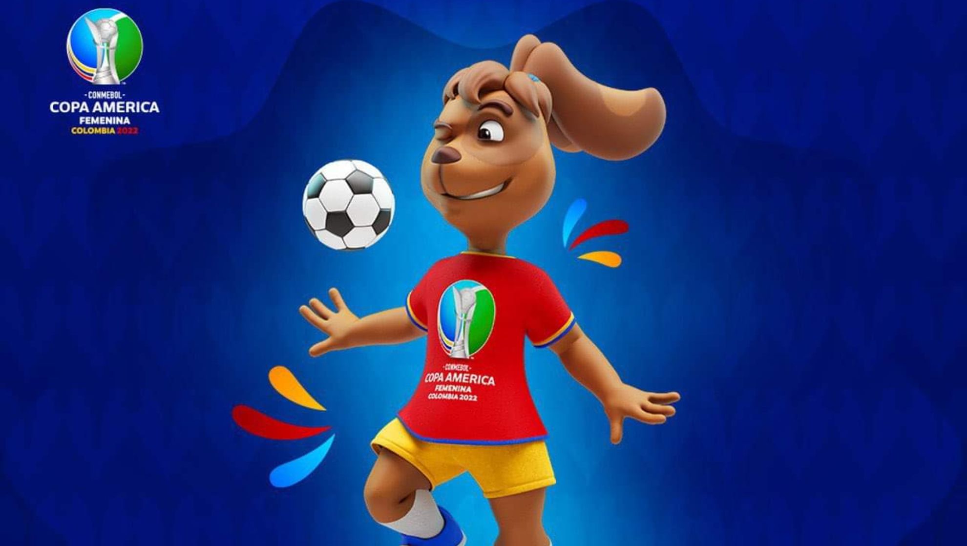 ¡Estallan las redes! Indignación porque mascota de Copa América Femenina es una perra.