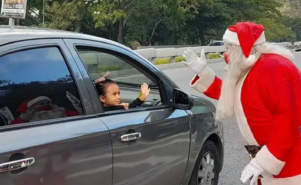  El San Nicolás de la cota mil le dió la bienvenida a la navidad en Caracas