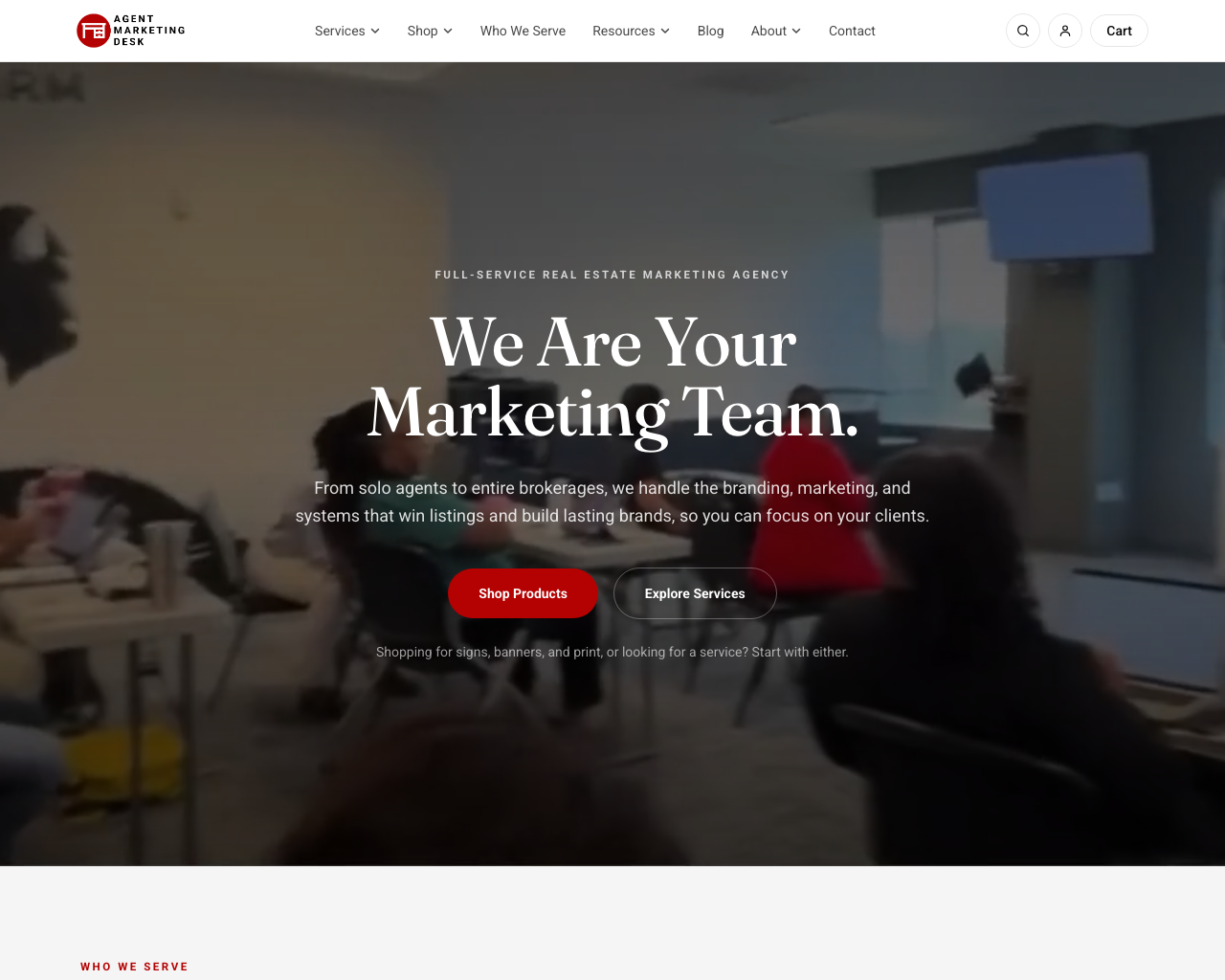 Welcome to the New AgentMarketingDesk.com