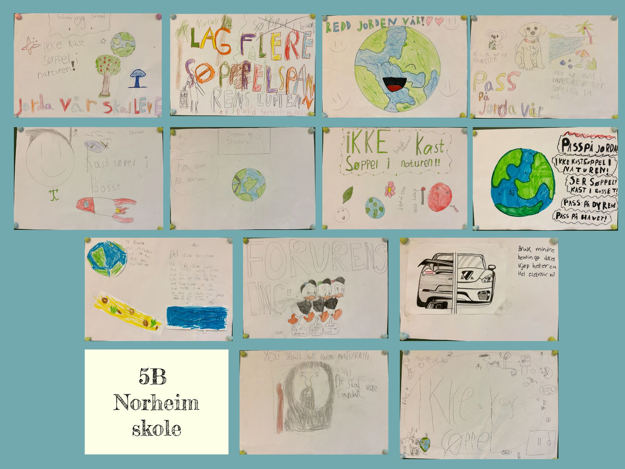Innspill fra 5B Norheim skole
