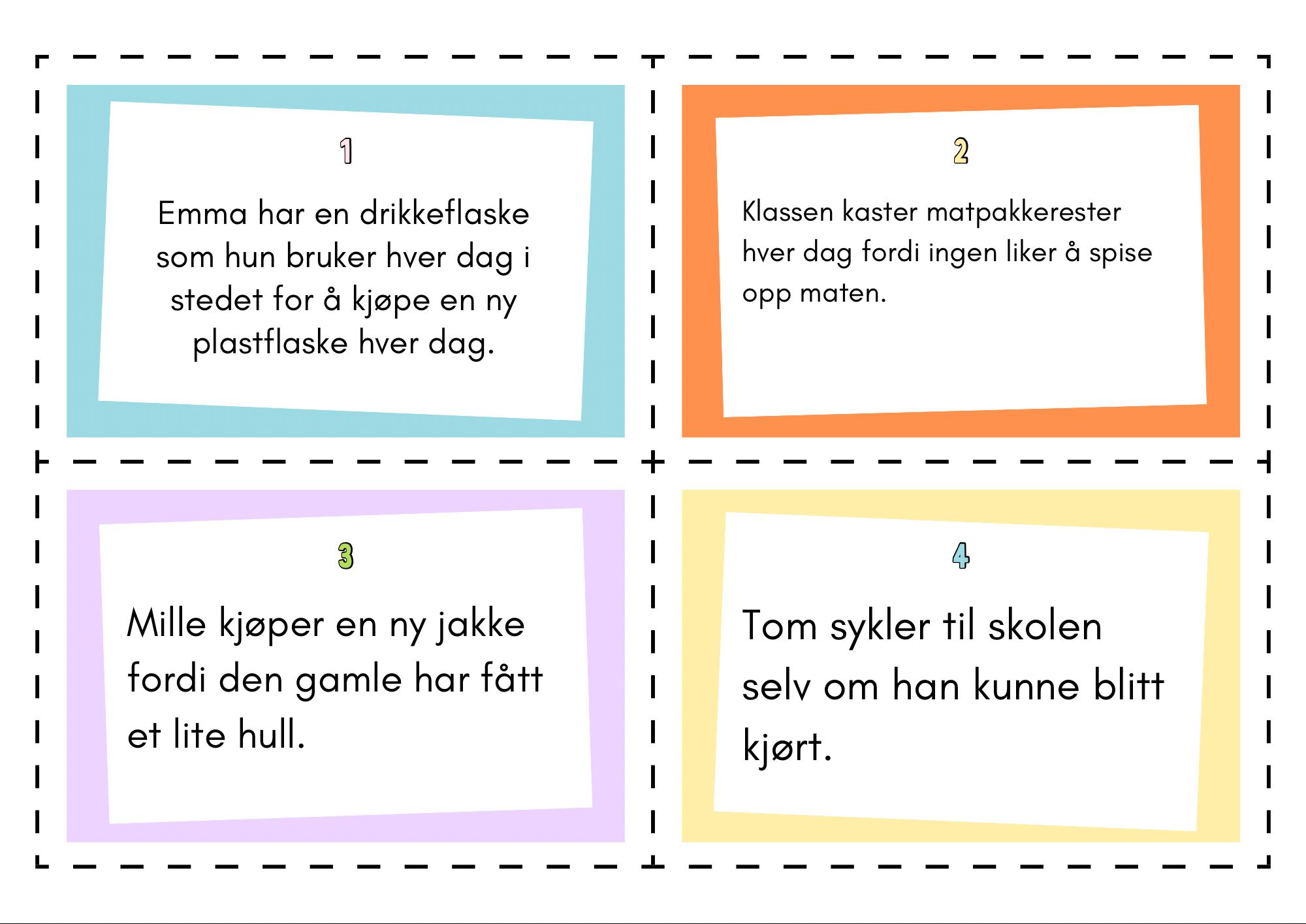 Innspill fra 4A Eikeli skole
