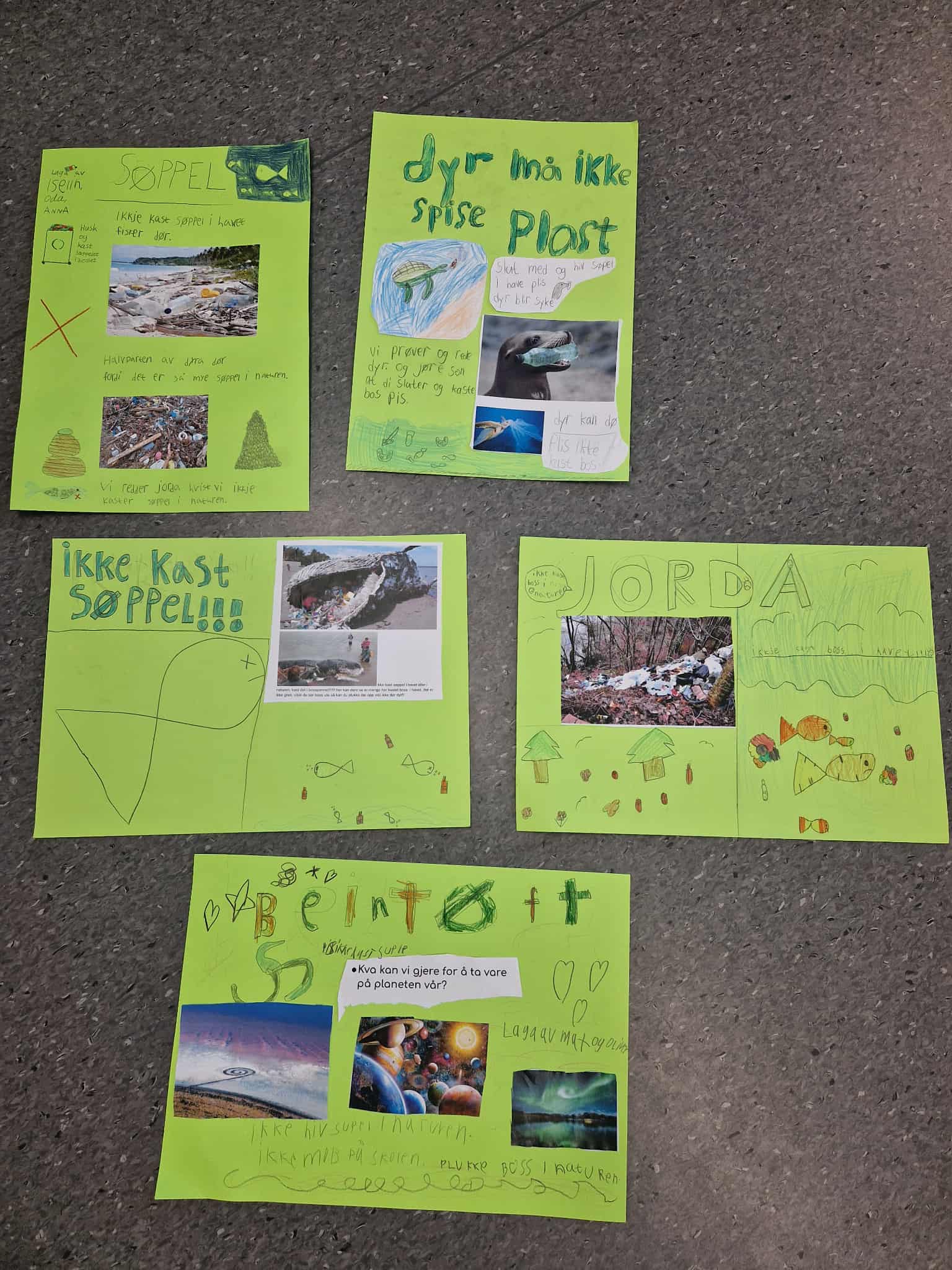 svar fra 4 B ved Lunde barneskule