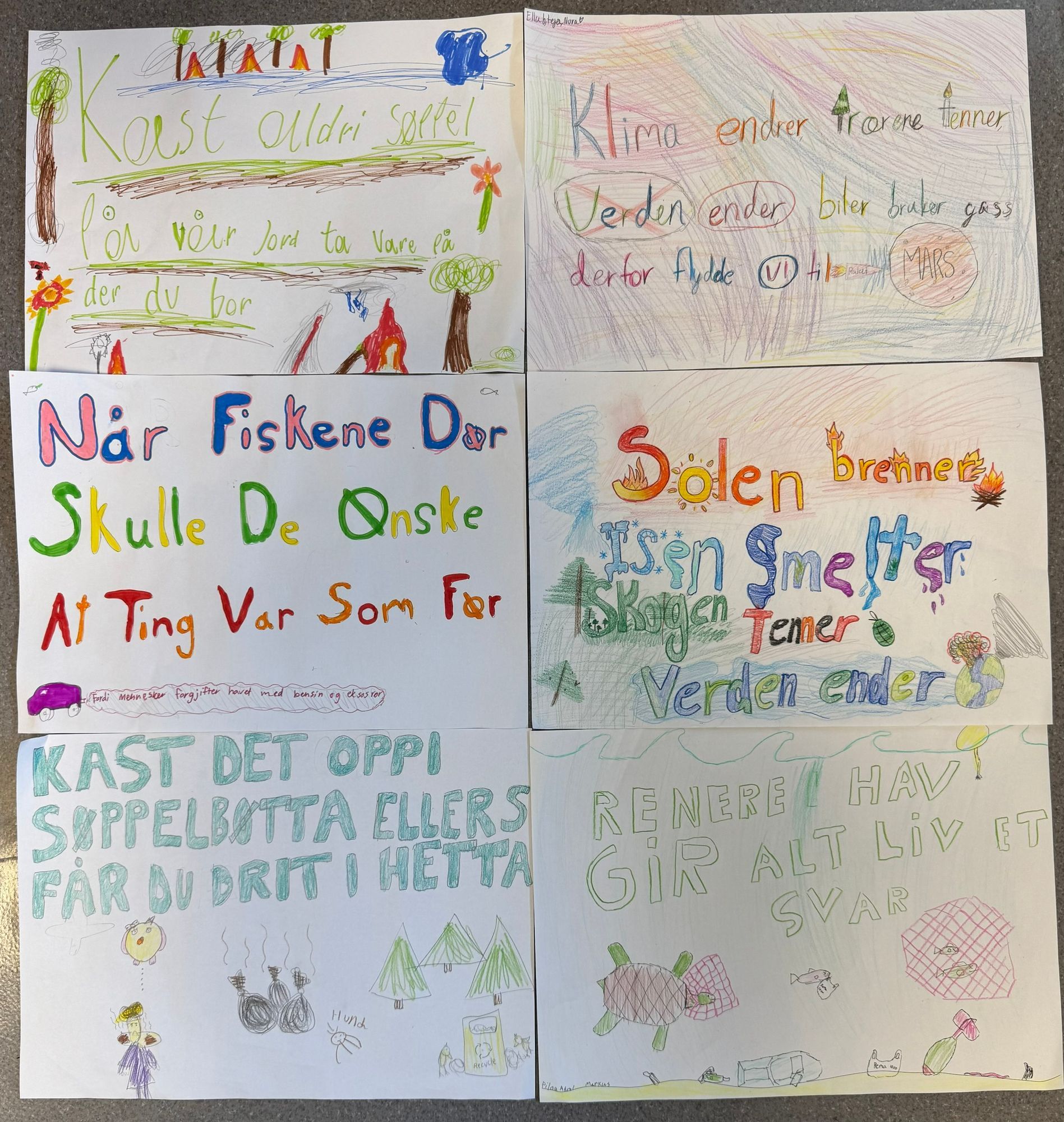 Innspill fra 7A Kampen skole