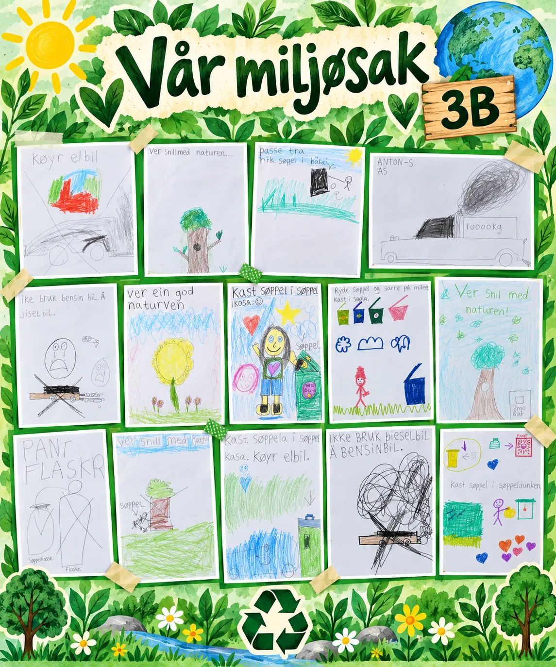 Innspill fra 3B Varhaug skule
