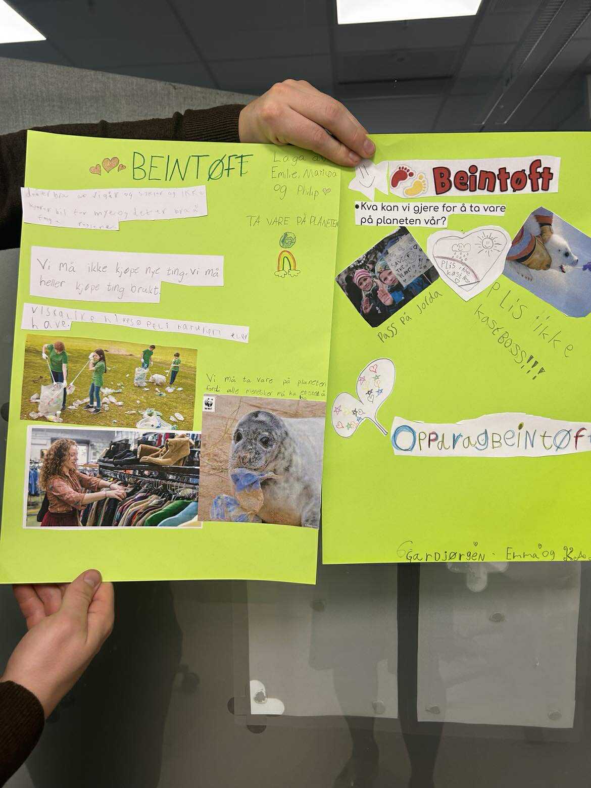 svar fra 4  ved Lunde barneskule