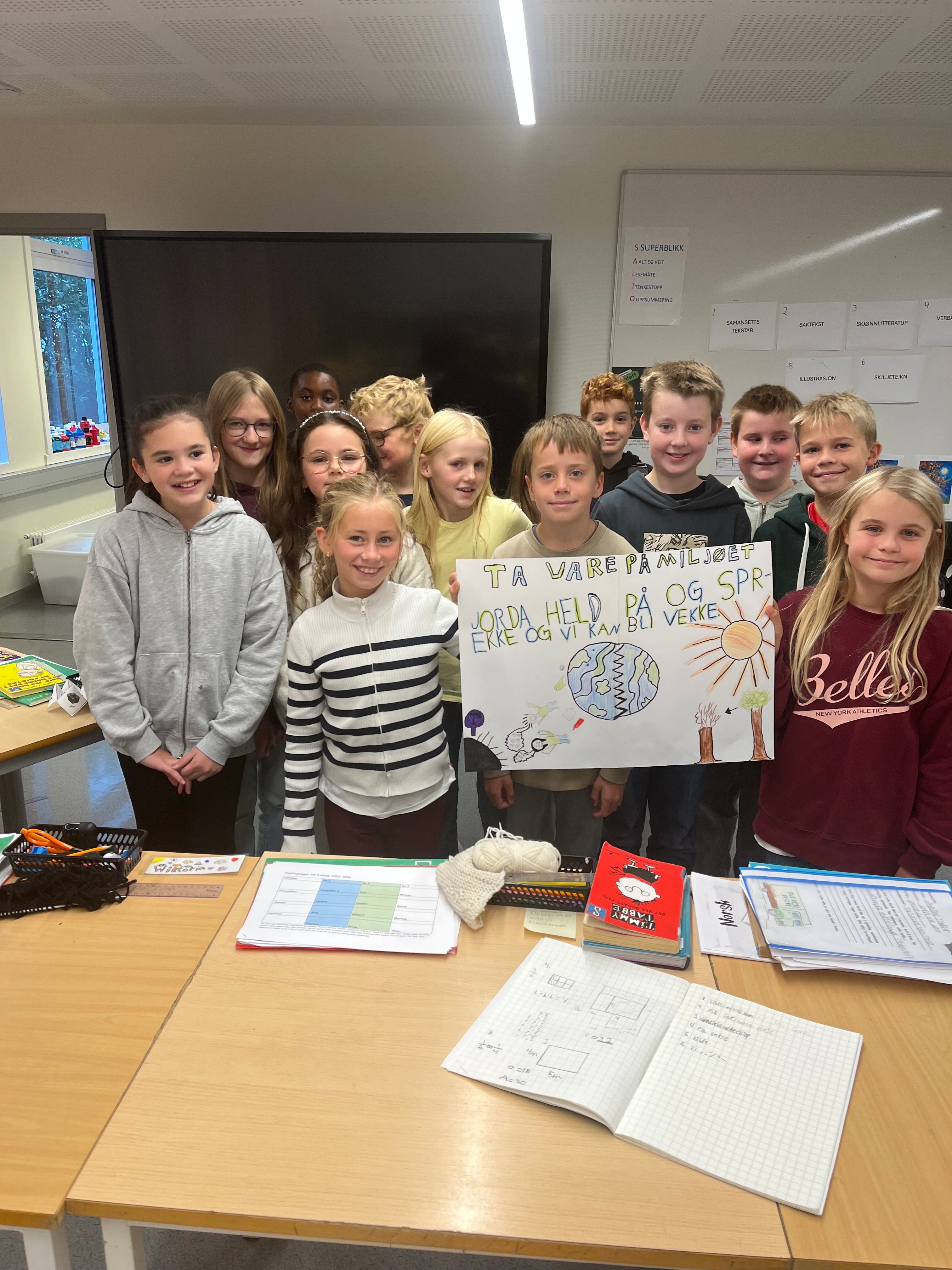 svar fra 5 A ved Farnes skule