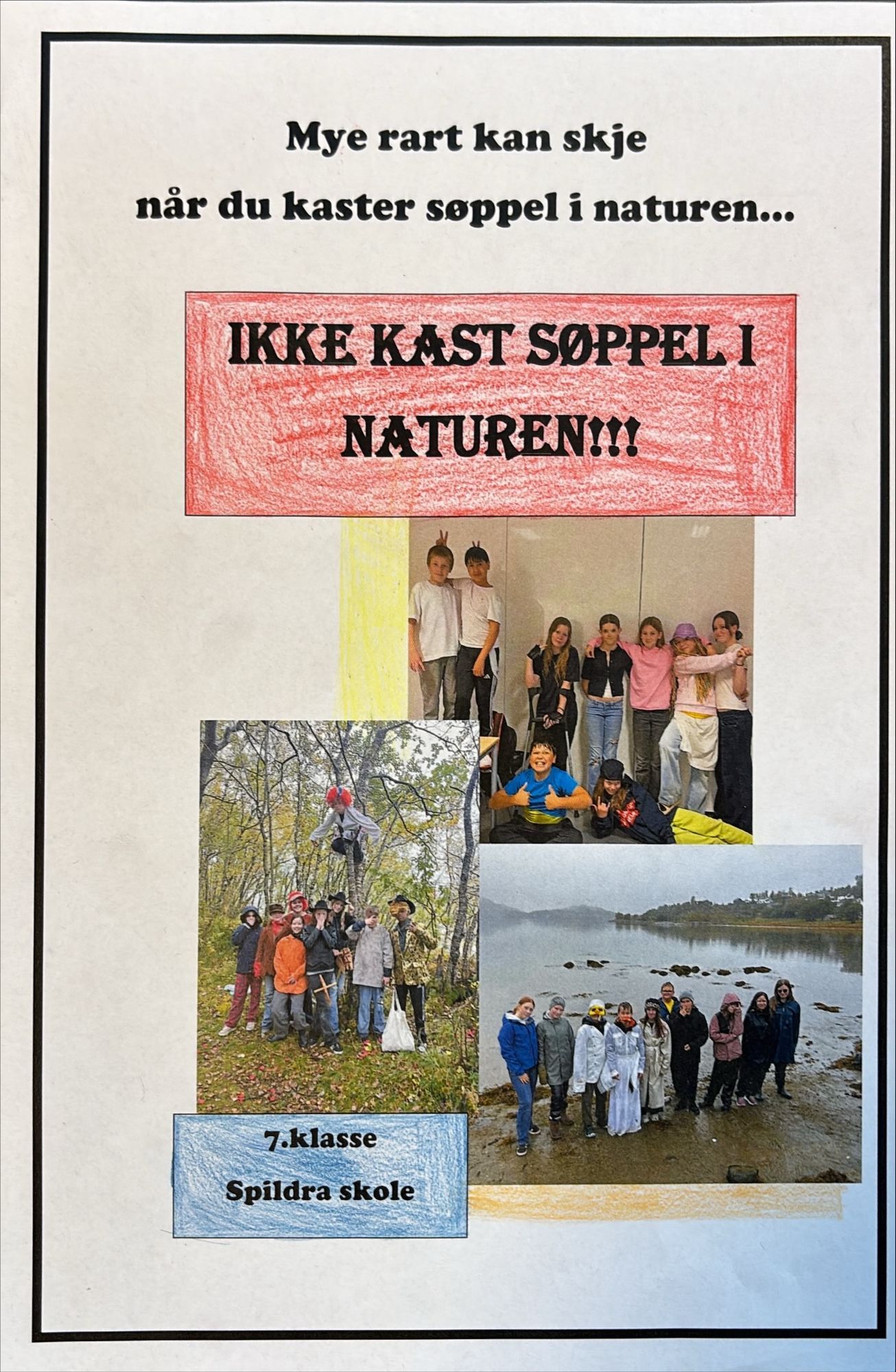 Innspill fra 7 Spildra skole