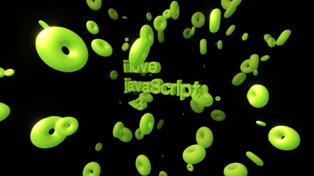 3D Text Three.js