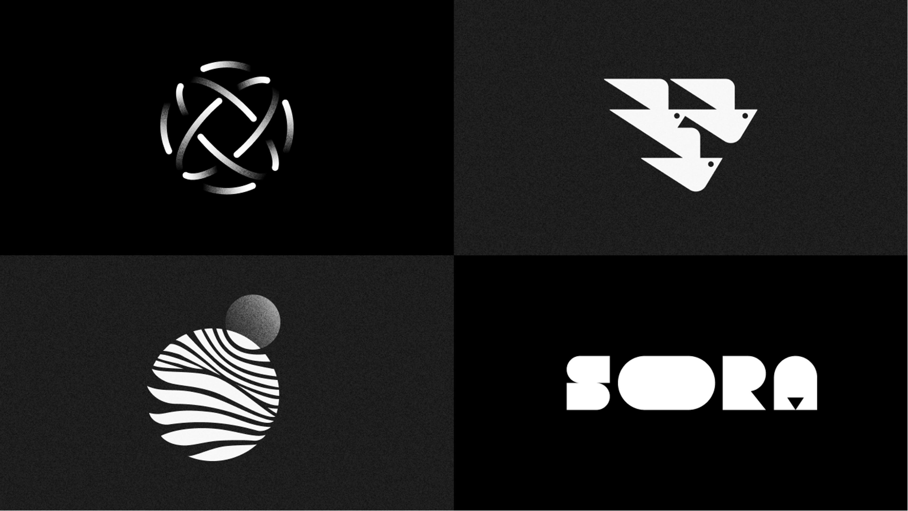 Sora Union logo prototypes