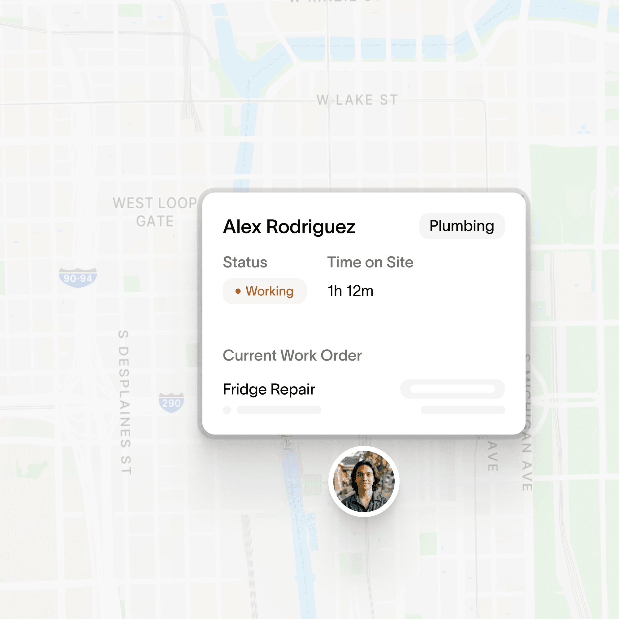 Live map