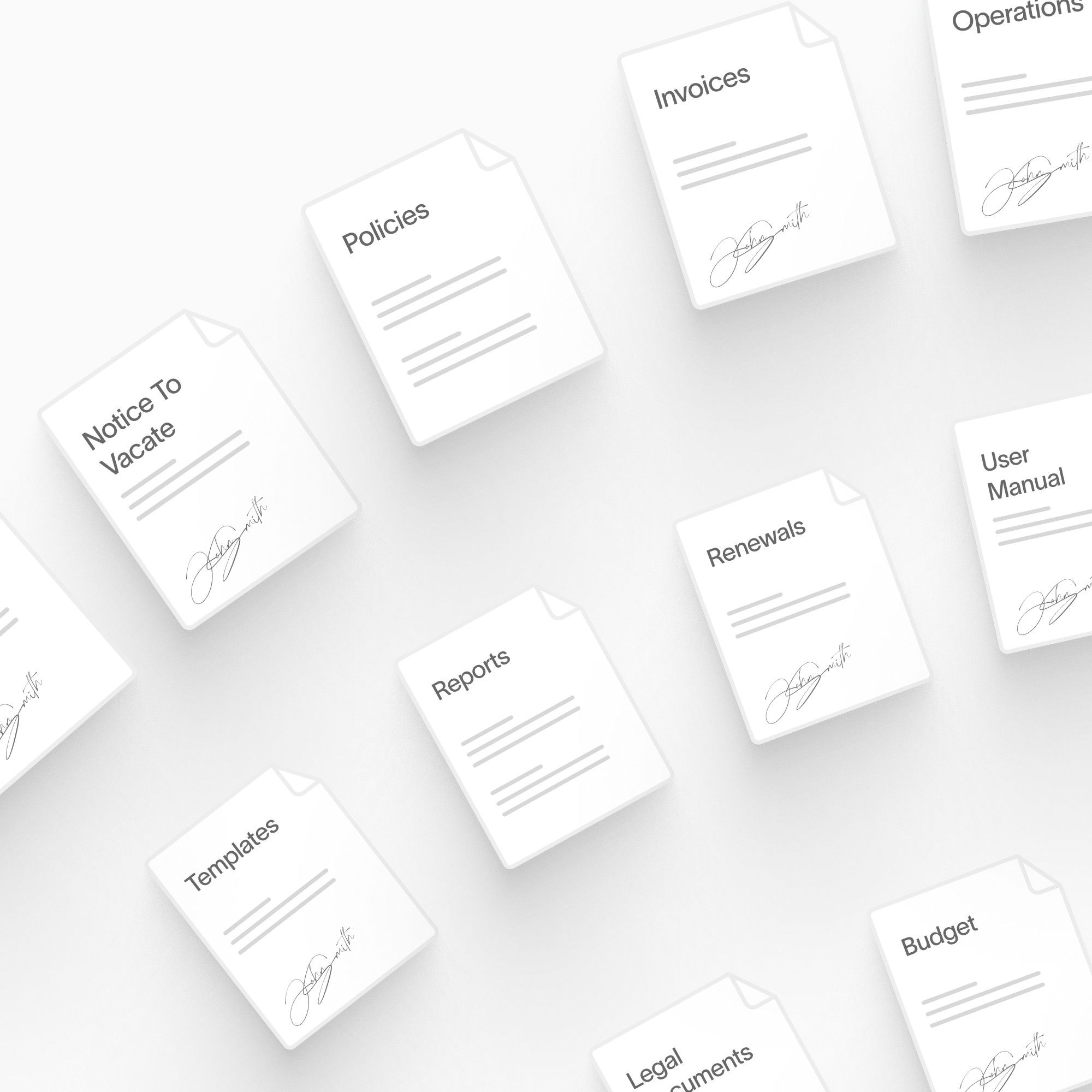 Every document for your community, in one place.