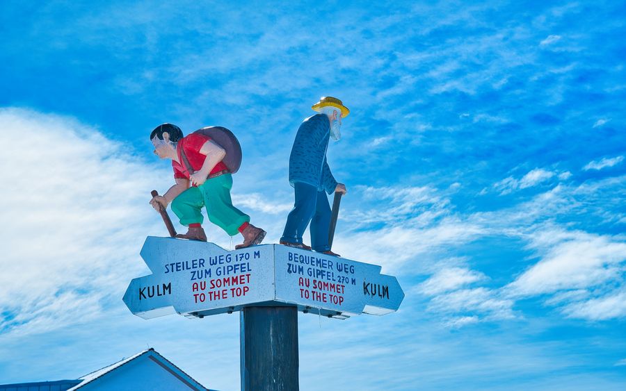 A village scene in one of Europe's language-island regions