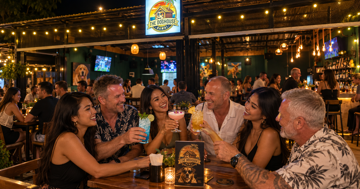 The Pack at The Doghouse: Canine Sips by Bartender August