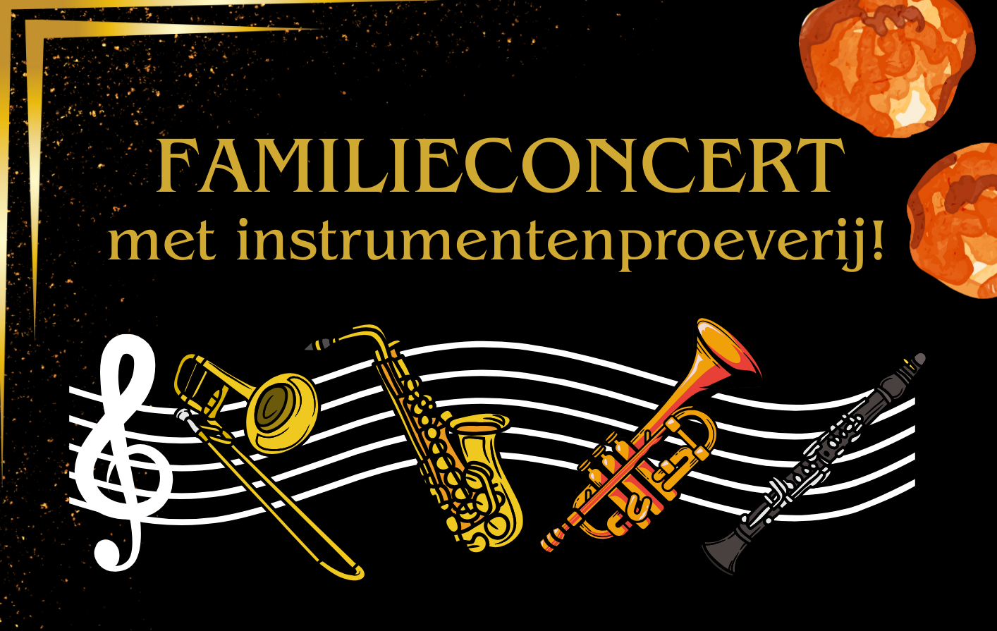 Familienieuwjaarsconcert met instrumentenproeverij
