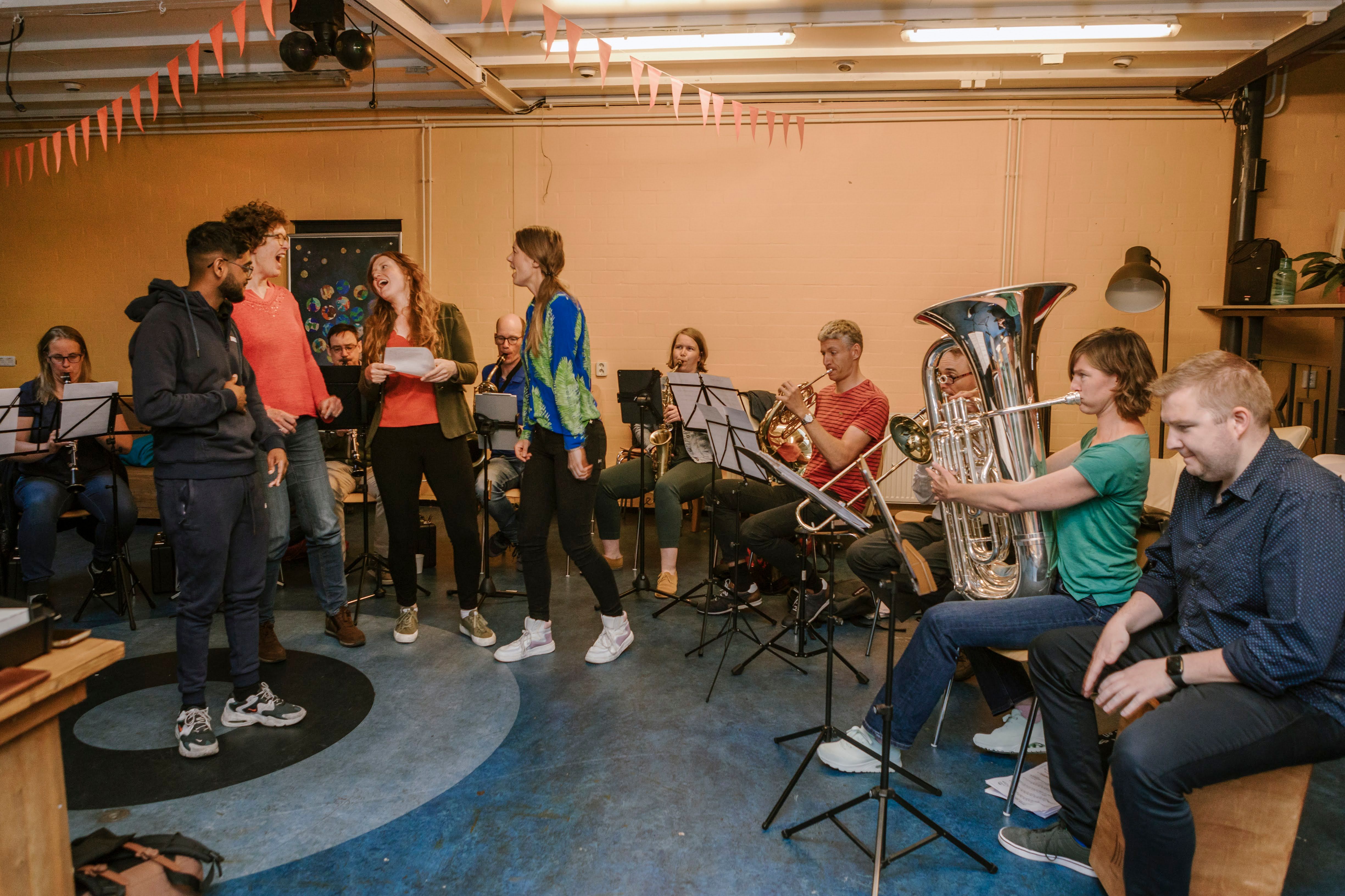 Donderslag bij Heldere Hemel - repetities