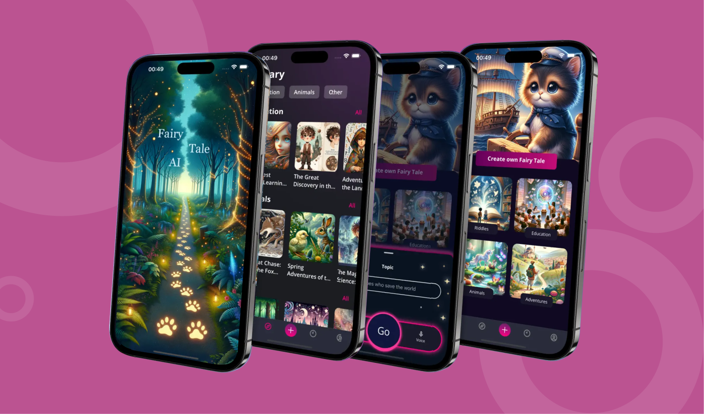 Kids Content Generation  Mobile Application