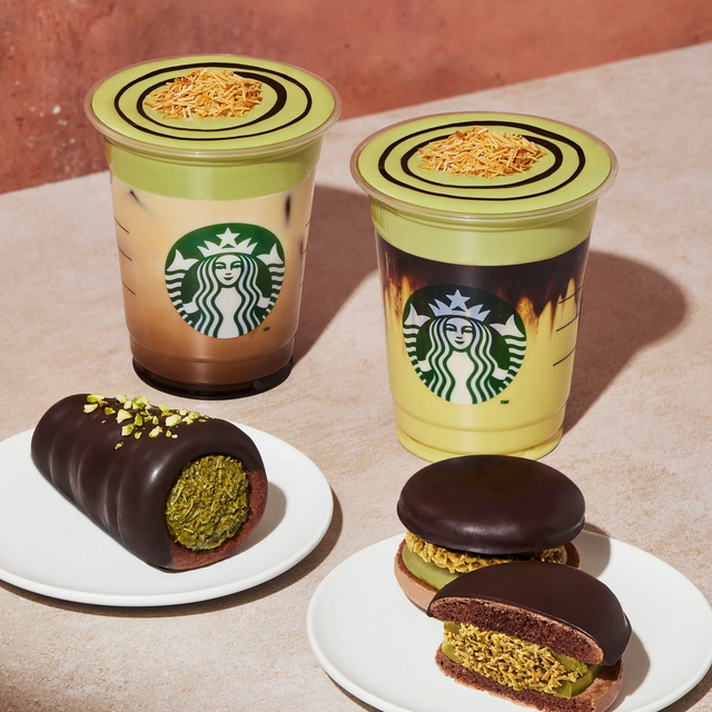 【韓国スタバ】ドバイチョコで話題の“カダイフ”が主役!「ピスタチオ&チョコレート」シリーズが新登場