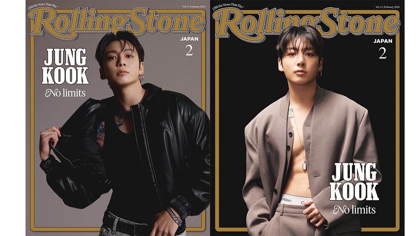 JUNG KOOK、Rolling Stone Japan vol.33のダブル表紙に登場