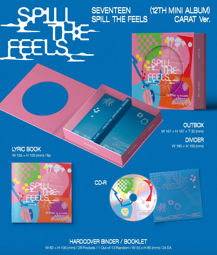 SEVENTEEN、12枚目のミニアルバム『Spill the Feels』で新たな一歩を踏み出す