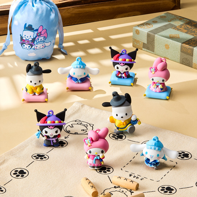 韓国イディヤコーヒー×サンリオ!韓服を着た限定ランダムフィギュアマグネットが9月3日より登場