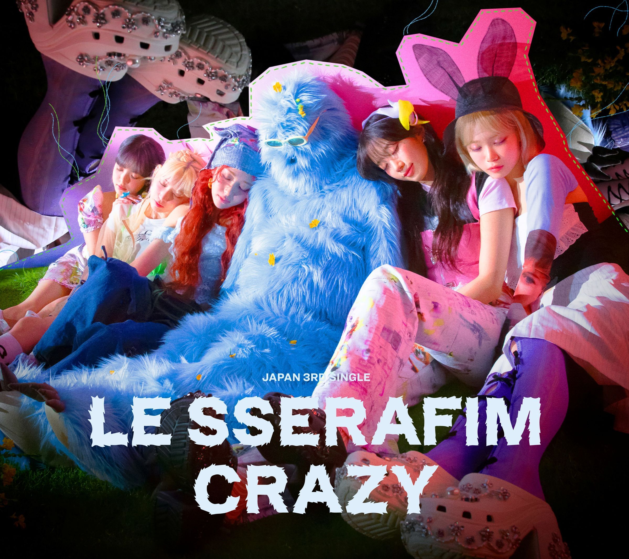 LE SSERAFIM、日本3rdシングル「CRAZY」発売！豪華特典＆キャンペーンも！