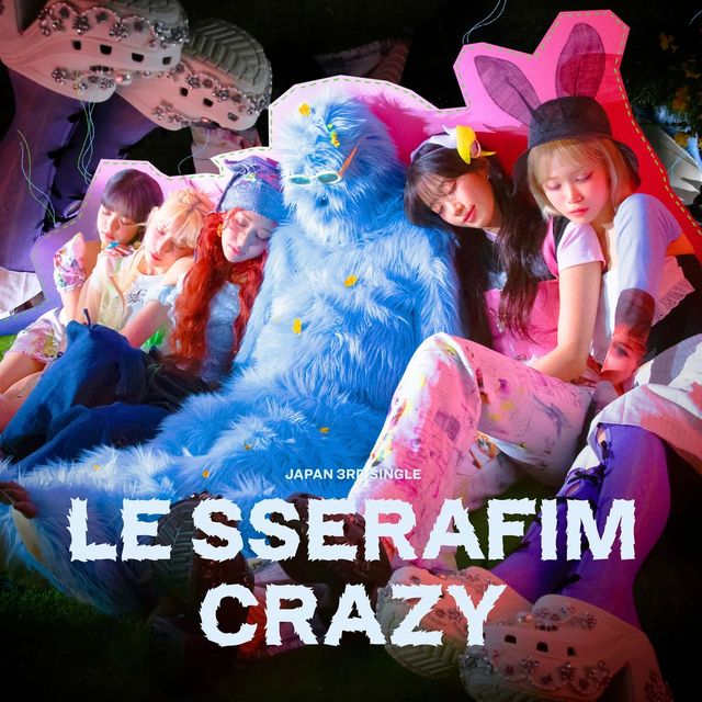 LE SSERAFIM、日本3rdシングル「CRAZY」発売!豪華特典&キャンペーンも!