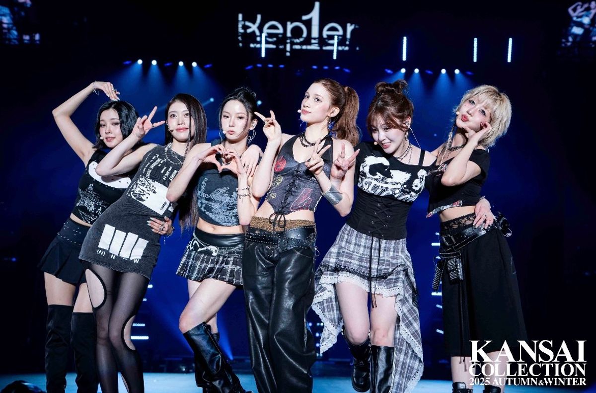 Kep1er、関コレのフィナーレを飾る豪華メドレー&カムバック発表【KANSAI COLLECTION 2025 A/W】