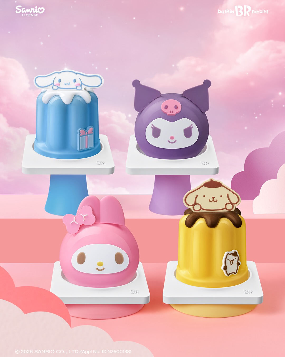 【韓国31】サンリオキャラが可愛すぎるプチケーキに！マイメロやクロミなど全4種が新登場