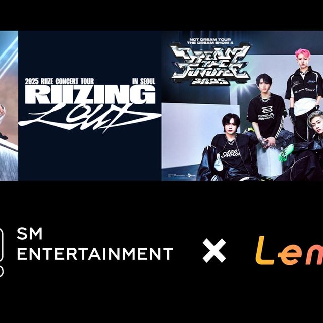 SM ENTERTAINMENT×Leminoが強力タッグ!RIIZE初単独&NCT DREAM最新ツアーを日本独占配信