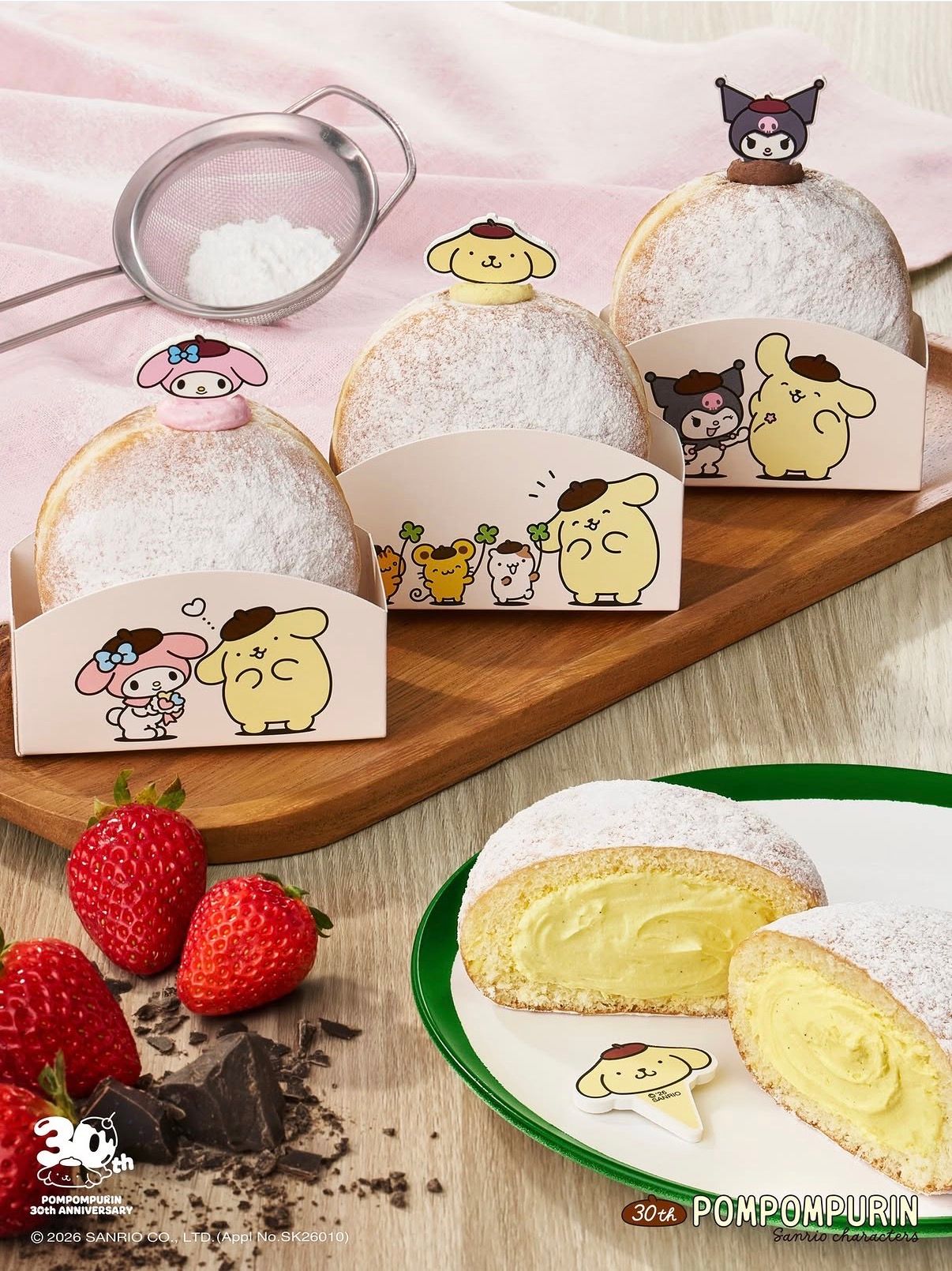 【韓国ダンキン】サンリオ好き必見！ポムポムプリン・マイメロ・クロミが新作クリームドーナツになって登場♡