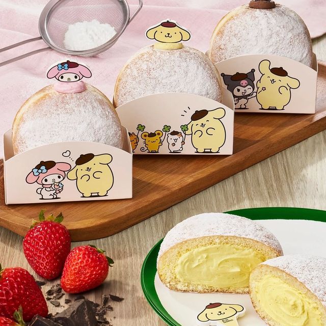 【韓国ダンキン】サンリオ好き必見!ポムポムプリン・マイメロ・クロミが新作クリームドーナツになって登場♡