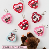 【GS25】即完売の予感!モンチッチ×ドバイチョコの「ハート缶キーリング」が可愛すぎて悶絶♡