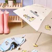 【韓国ダンキン】サンリオとコラボ!ポムポムプリン&シナモロールの「晴雨兼用傘」が実用的で可愛すぎると話題