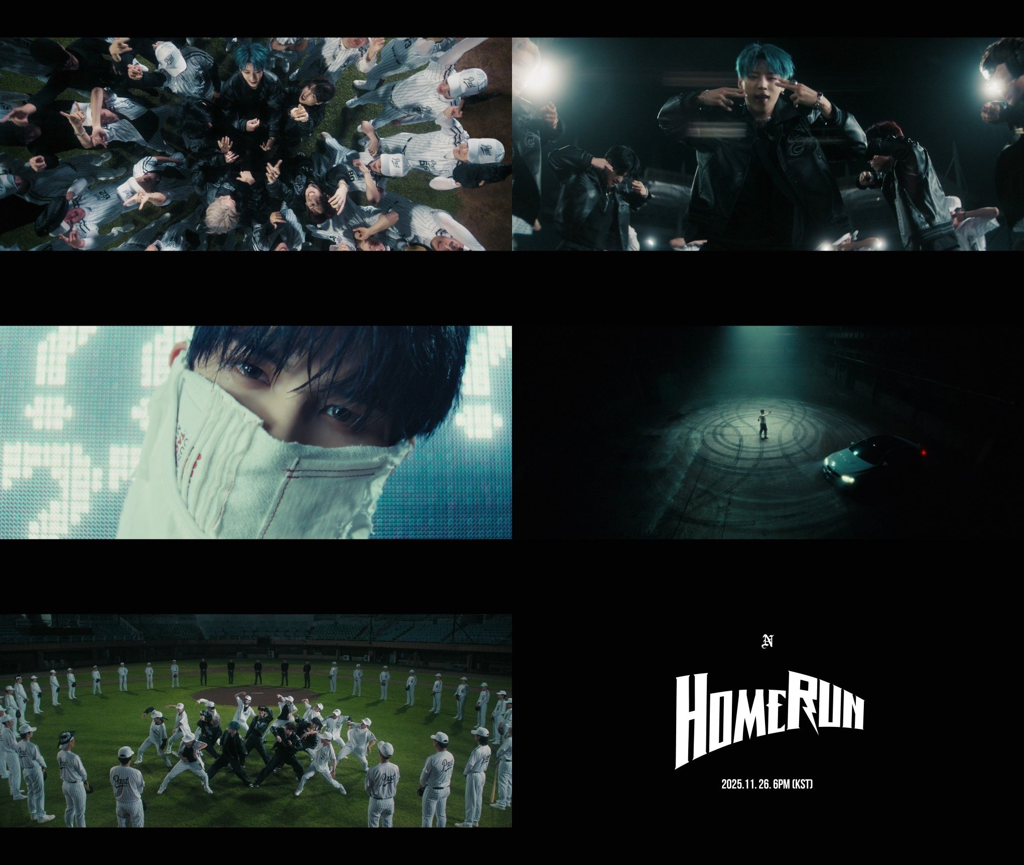 NOWZ、3rdシングル『Play Ball』で“ホームラン”を宣言。タイトル曲「HomeRUN」公開