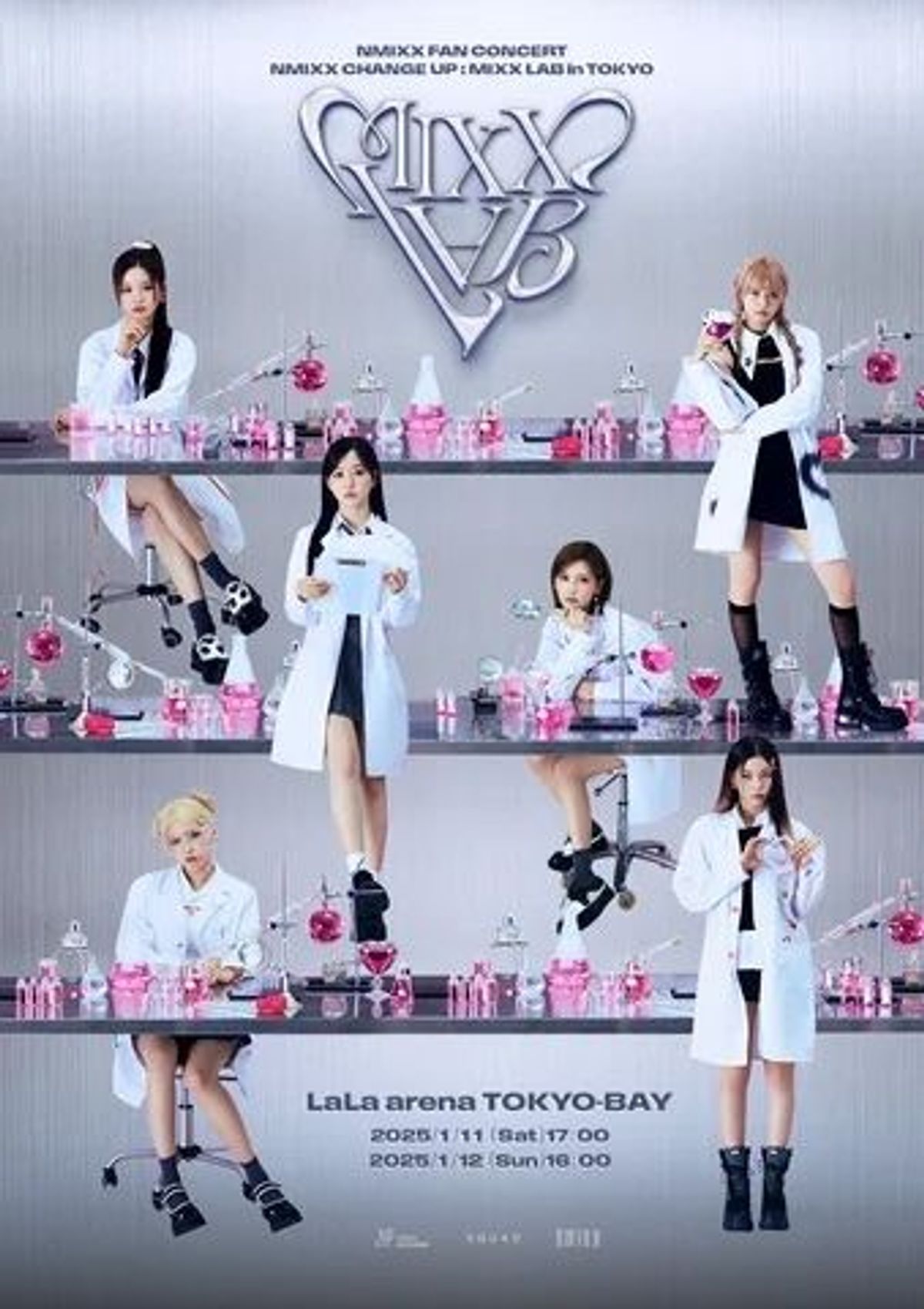 NMIXX、日本初の単独公演決定! 1月11日・12日「NMIXX CHANGE UP : MIXX LAB in TOKYO」が開催